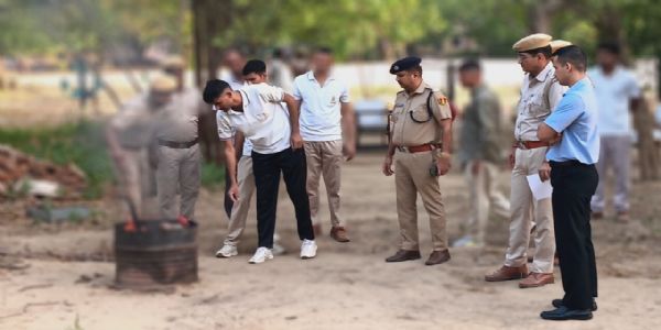 बीकानेर पुलिस का नशे के खिलाफ बड़ा अभियान, 8.70 करोड़ रुपये से अधिक कीमत के जब्त मादक पदार्थ नष्ट