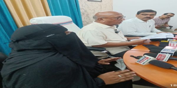 ड्रग्स माफिया से पीडित महिला ने सरयू राय से परिवार की सुरक्षा की लगाई गुहार