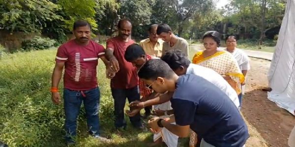 दुर्गापुर में हुमायूं कबीर का प्रतीकात्मक श्राद्ध किया गया, भाजपा ने मंत्रोच्चार कर किया पारलौकिक कर्मकांड