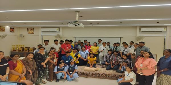 वर्ल्ड हार्ट डे पर एपेक्स में इंटर-स्कूल मेडी क्विज