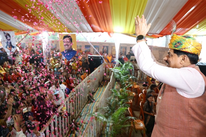 जानापाव में भगवान परशुराम लोक के भूमिपूजन कार्यक्रम में मुख्यमंत्री