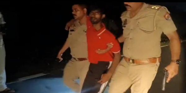 मुठभेड़ में गोली लगने से अपराधी घायल, चार गिरफ्तार