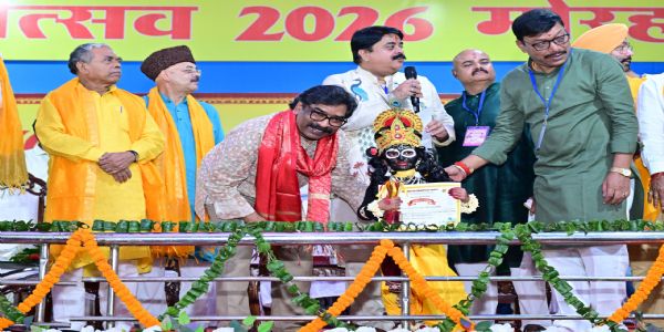 श्रीकृष्ण का जीवन सत्य, धर्म और प्रेम की प्रेरणा देता है: सीएम