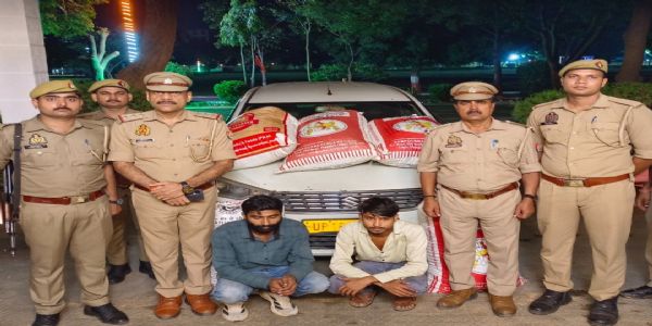 सोनभद्र में दो तस्कर गिरफ्तार, 01.38 कुन्तल अवैध डोडा बरामद