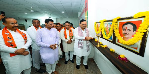 निकाय चुनाव में भाजपा का ‘ट्रिपल इंजन’ दांव, भीलवाड़ा में सीएम भजनलाल ने कार्यकर्ताओं को दिया जीत का मंत्र
