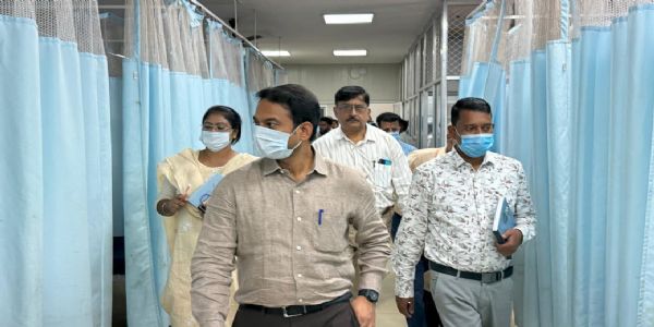 सदर अस्पताल का उपायुक्त ने किया निरीक्षण, स्वास्थ्य व्यवस्थाओं को सुदृढ़ करने का निर्देश