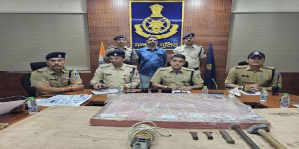 पूर्व विधायक के घर चोरी का खुलासा, अंतरराज्यीय बागरिया गिरोह के छह सदस्य गिरफ्तार