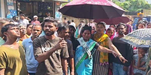 निर्माणाधीन भवन में करंट लगने से मजदूर की मौत