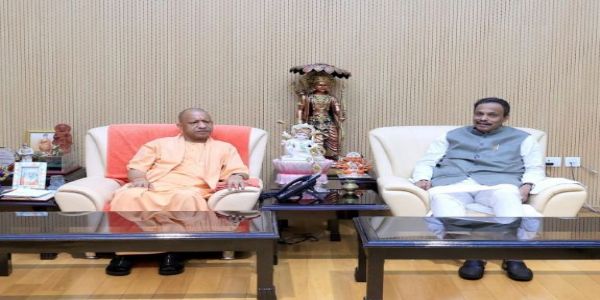 विनोद तावड़े ने मुख्यमंत्री योगी से की मुलाकात,कहा-यूपी में तीसरी बार बनेगी एनडीए सरकार