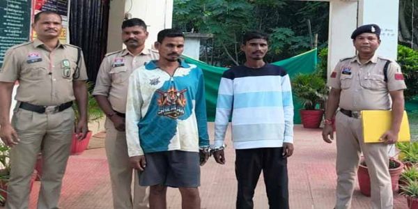 लोहे की रॉड से प्राणघातक हमला करने वाले दो आरोपित गिरफ्तार