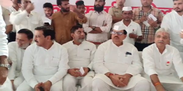 नूंह:सम्मेलन में कांग्रेस को बूथ स्तर तक मजबूत करने पर जोर