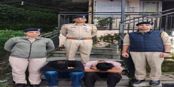 शिमला में चिट्टा और एमडीएम ड्रग के साथ दो गिरफ्तार