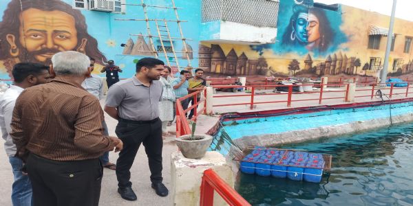 वाराणसी: सीसीटीवी कैमरे से लैस होगा पिशाचमोचन कुंड, ओपन जिम भी बनेगा