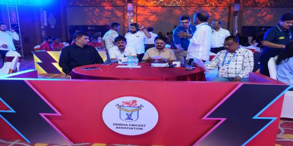 ओडिशा टी20 लीग 2026 सीएम ट्रॉफी के लिए आयोजित प्लेयर ड्राफ्ट