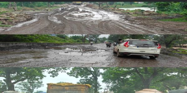 बारिश में बदहाल छाल-एडू मार्ग, ग्रामीणों ने जल्द मरम्मत की उठाई मांग
