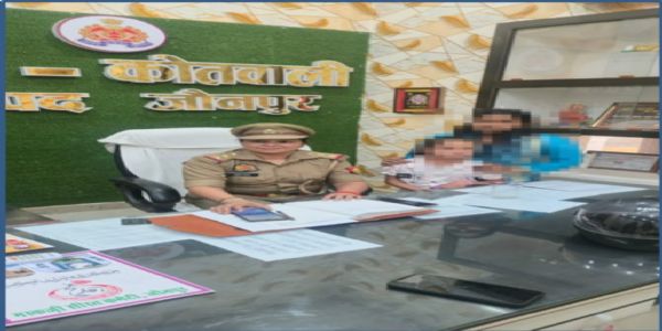 ऑपरेशन मुस्कान के तहत गुमशुदा बच्ची बरामद, परिजनों को सौंपा
