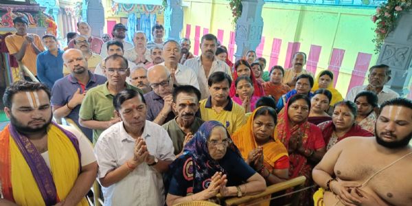 श्रीलक्ष्मी वेंकटेश्वर मंदिर में अजा एकादशी पर विशेष पूजा-अर्चना
