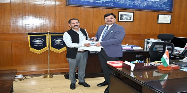 प्रधानमंत्री सूक्ष्म खाद्य प्रसंस्करण योजना में शिमला को मिला बेस्ट परफॉर्मेंस का अवार्ड