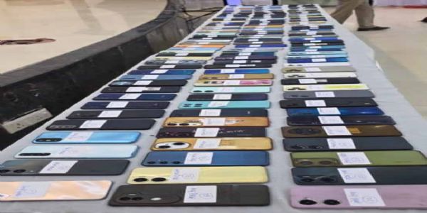 कोंडागांव पुलिस ने 151 गुम मोबाइल फोन बरामद कर वास्तविक मालिकों को सौंपा