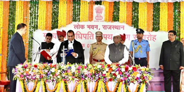 (अपडेट) राजस्थान के नए मुख्य न्यायाधीश संजय के. अग्रवाल ने ली शपथ