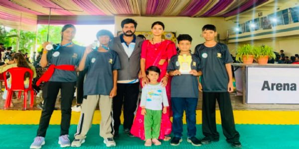 ब्यावरा के खिलाड़ियों ने राज्य स्तरीय कलारी पयट्टू चैंपियनशिप में जीते दो रजत पदक