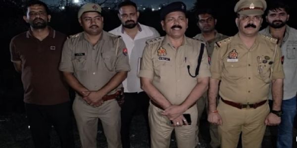 नाबालिक छात्राओं से सामूहिक दुष्कर्म करने वाले दाे बदमाश मुठभेड़ में गिरफ्तार