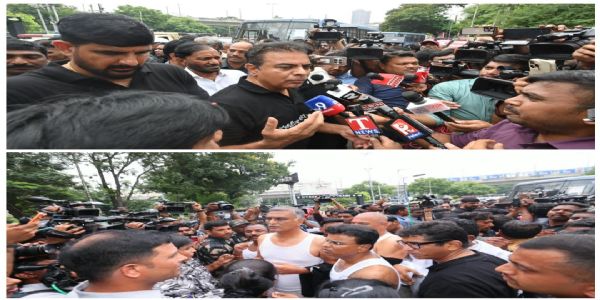 तेलंगाना विधानसभा के सामने बीआरएस का प्रदर्शन तेलंगाना विधानसभा के सामने बीआरएस का प्रदर्शन