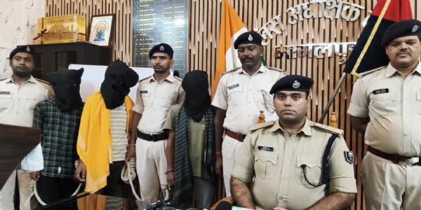 भागलपुर में नशे के सौदागरों पर पुलिस का बड़ा प्रहार, 17.49 ग्राम ब्राउन शुगर के साथ 3 तस्कर गिरफ्तार