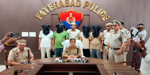 फतेहाबाद: खाराखेड़ी लूट कांड का 43 घंटे में पर्दाफाश, मास्टरमाइंड समेत चार आरोपी काबू