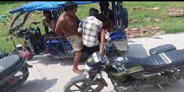 बाढ़ के पानी में डूबने से किशोर की मौत, वार्ड सदस्य के घर मचा कोहराम