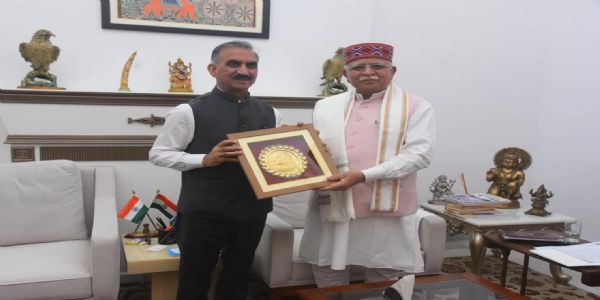 केंद्रीय ऊर्जा मंत्री मनोहर लाल से मिले मुख्यमंत्री सुक्खू, प्रदेश के लंबित विद्युत मामलों का मांगा समाधान
