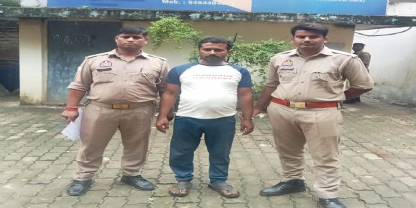 मीरजापुर में 25 हजार का इनामी गिरफ्तार