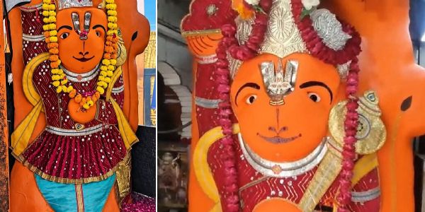 उज्जैनः नगर निगम ने खड़े हनुमान की मूर्ति हटाने के लिए आईआईटी इंदौर से मांगी मदद